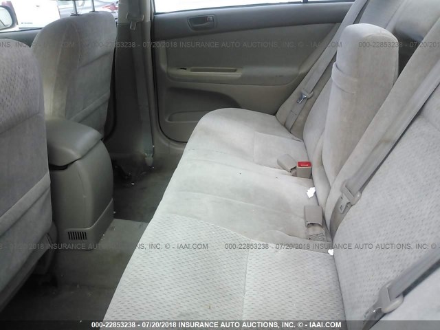 4T1BE32K73U758789 - 2003 TOYOTA CAMRY LE/XLE/SE SILVER photo 8