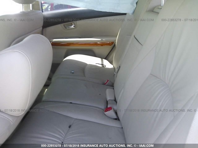 JTJHW31UX82045187 - 2008 LEXUS RX 400H BLUE photo 8