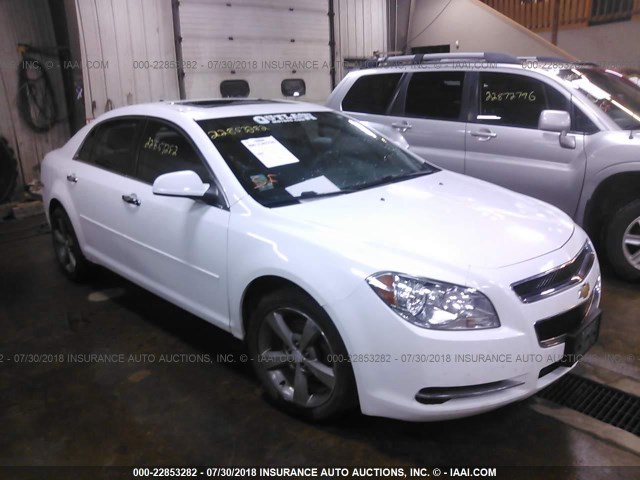 1G1ZC5E07CF328322 - 2012 CHEVROLET MALIBU 1LT თეთრი ფოტო 1