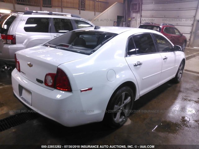 1G1ZC5E07CF328322 - 2012 CHEVROLET MALIBU 1LT თეთრი ფოტო 4