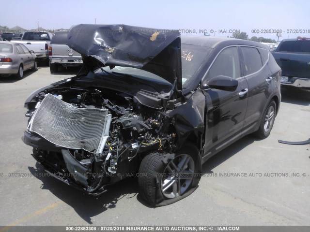 5XYZT3LB4JG527337 - 2018 HYUNDAI SANTA FE SPORT  黑色 照片 2