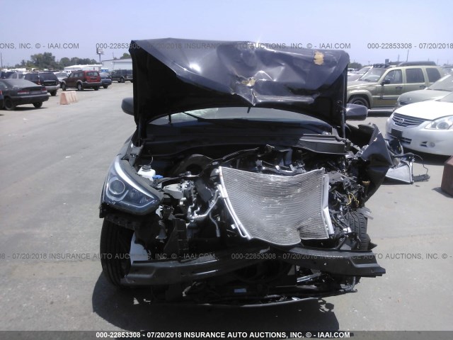 5XYZT3LB4JG527337 - 2018 HYUNDAI SANTA FE SPORT  黑色 照片 6