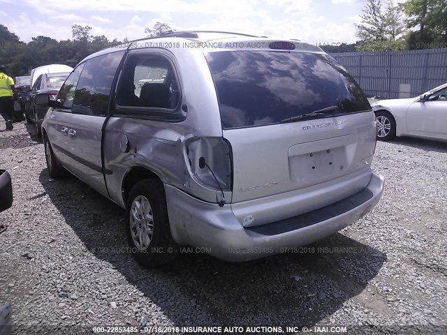 2B4GP44312R548388 - 2002 DODGE GRAND CARAVAN SPORT SILVER photo 3