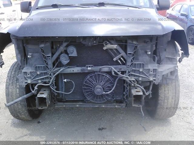 1N6BA07D68N338173 - 2008 NISSAN TITAN XE/SE/LE BLACK photo 6