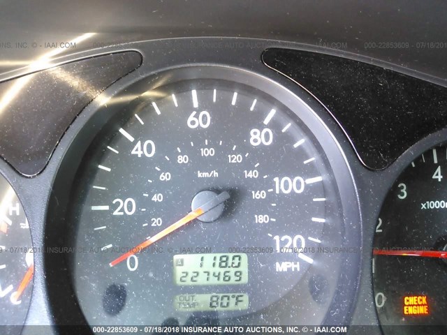 JF1SG65613H745503 - 2003 SUBARU FORESTER 2.5XS Зеленый фото 7