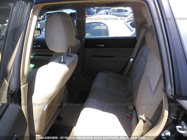 JF1SG65613H745503 - 2003 SUBARU FORESTER 2.5XS Зеленый фото 8