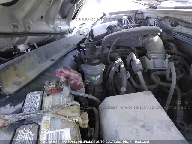 5TFTX4CN0FX055216 - 2015 TOYOTA TACOMA ACCESS CAB Weiß Foto 10