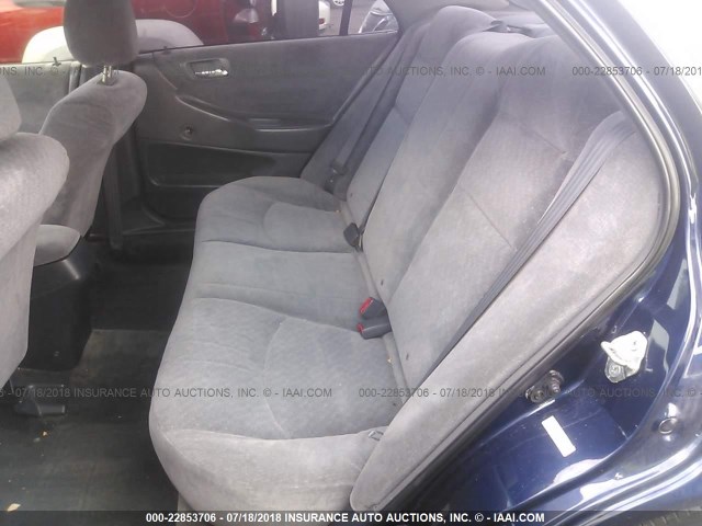 1HGCF86692A040243 - 2002 HONDA ACCORD VALUE BLUE photo 8