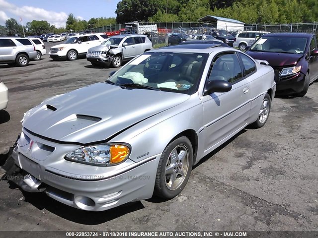 1G2NW12E84C151910 - 2004 PONTIAC GRAND AM GT SILVER photo 2