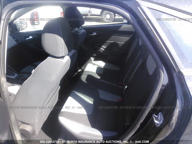 1FADP3F25EL349870 - 2014 FORD FOCUS SE BLACK photo 8