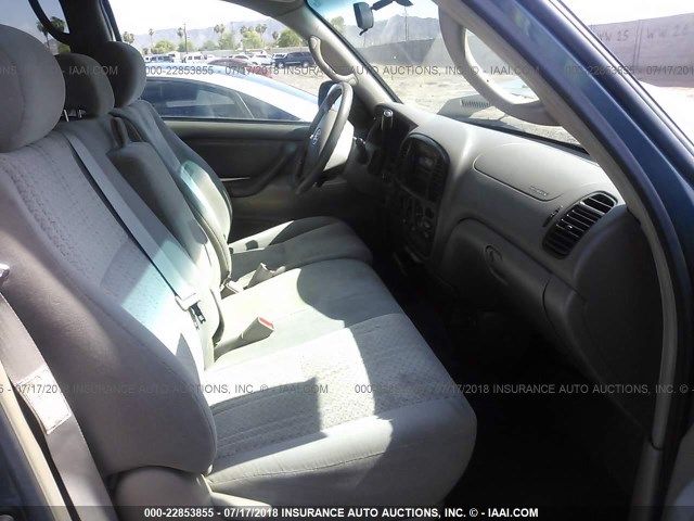 5TBET34166S560265 - 2006 TOYOTA TUNDRA DOUBLE CAB SR5 BLUE photo 5