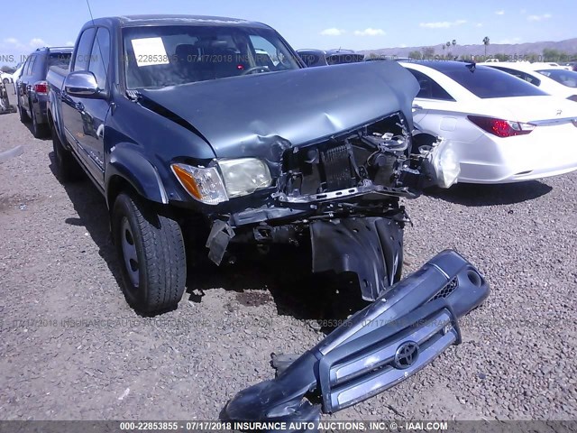 5TBET34166S560265 - 2006 TOYOTA TUNDRA DOUBLE CAB SR5 BLUE photo 6