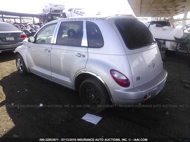 3A4FY58B56T311645 - 2006 CHRYSLER PT CRUISER TOURING SILVER photo 3