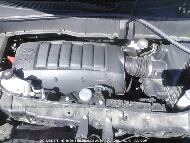 1GNKRFED7EJ217891 - 2014 CHEVROLET TRAVERSE LS GRAY photo 10