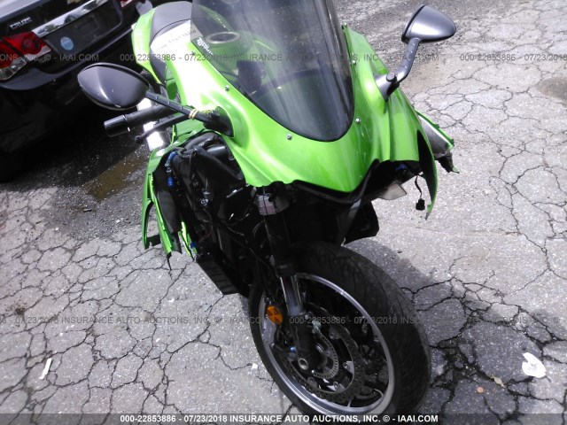 JKBZXNF16DA004401 - 2013 KAWASAKI ZX1400 F GREEN photo 1