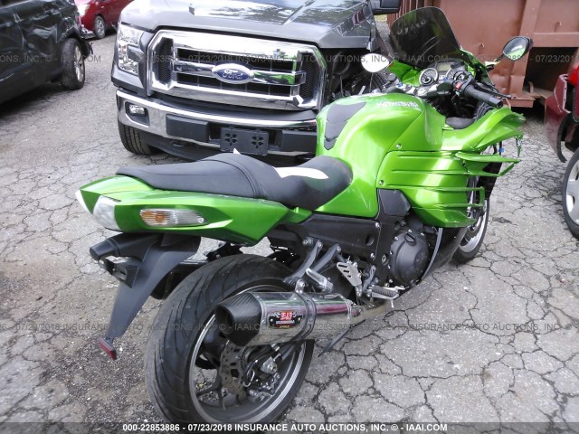 JKBZXNF16DA004401 - 2013 KAWASAKI ZX1400 F GREEN photo 4