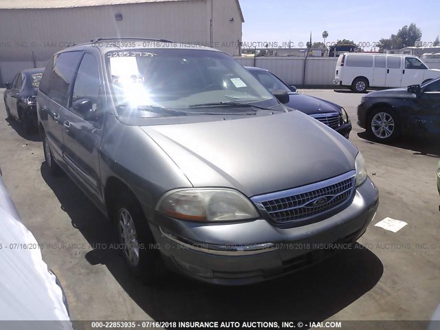 2FMZA5244YBB16552 - 2000 FORD WINDSTAR SE GREEN photo 1