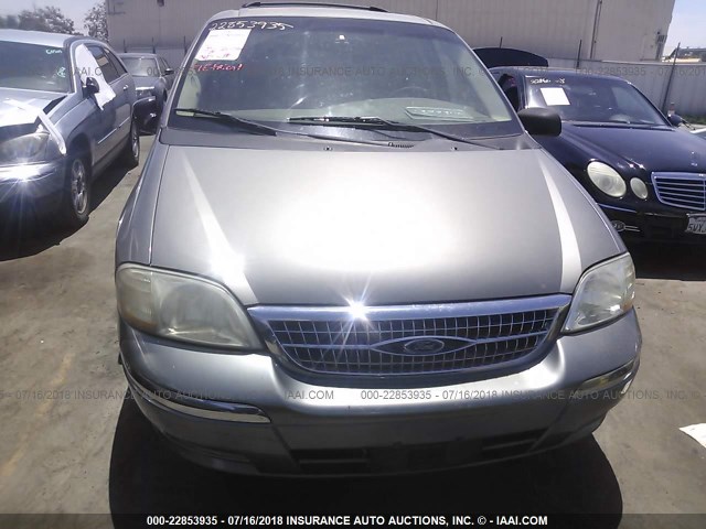 2FMZA5244YBB16552 - 2000 FORD WINDSTAR SE GREEN photo 6