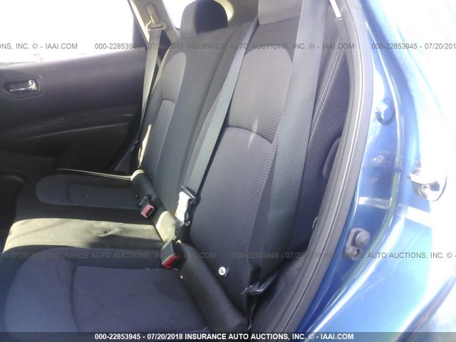 JN8AS58T08W013600 - 2008 NISSAN ROGUE S/SL Dark Blue photo 8