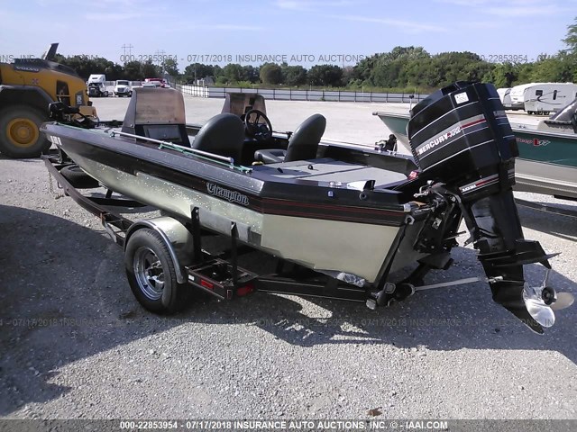 TSB12300D888 - 1988 CHAMPION BOATS DUAL CONSOLE BASS  BROWN photo 3