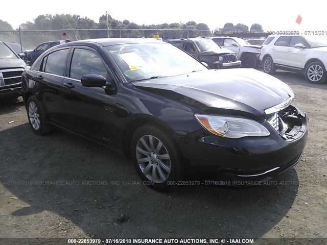 1C3CCBBB2CN113054 - 2012 CHRYSLER 200 TOURING BLACK photo 1