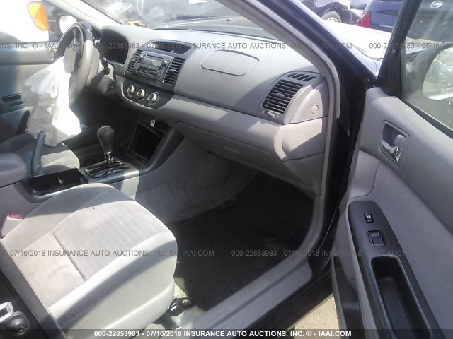 4T1BE32K85U391291 - 2005 TOYOTA CAMRY LE/XLE/SE Қара фото 5