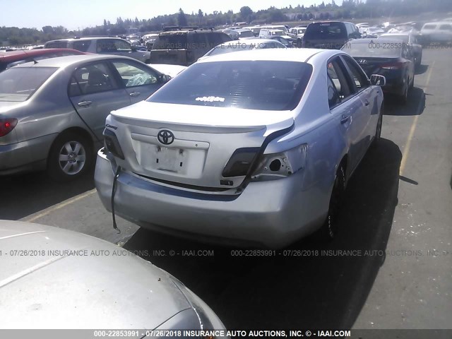 JTNBB46K573035687 - 2007 TOYOTA CAMRY NEW GENERAT HYBRID SILVER photo 4