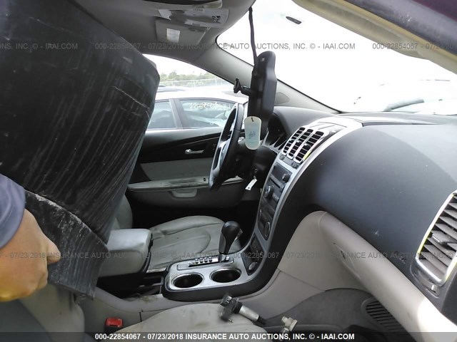 1GKER23D69J144444 - 2009 GMC ACADIA SLT-1 BURGUNDY photo 5