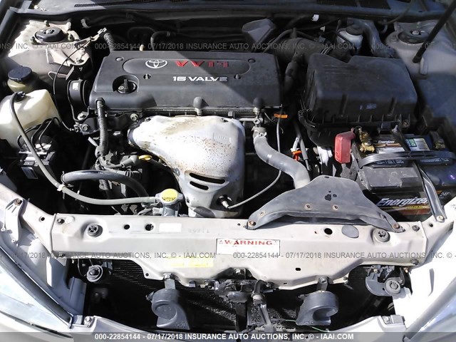 4T1BE32KX4U923333 - 2004 TOYOTA CAMRY LE/XLE/SE 金色 照片 10