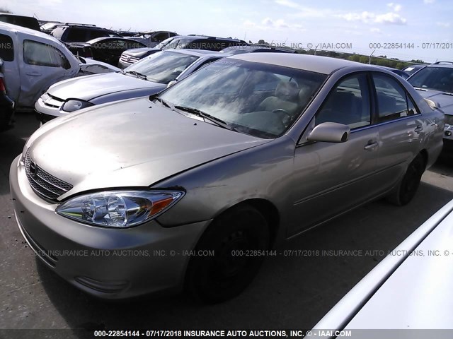 4T1BE32KX4U923333 - 2004 TOYOTA CAMRY LE/XLE/SE 金色 照片 2