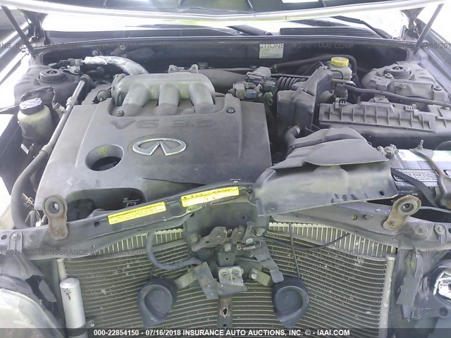 JNKDA31A82T025994 - 2002 INFINITI I35 GREEN photo 10