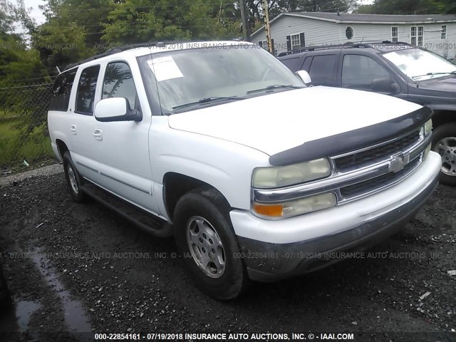 3GNEC16Z94G102530 - 2004 CHEVROLET SUBURBAN C1500 WHITE photo 1