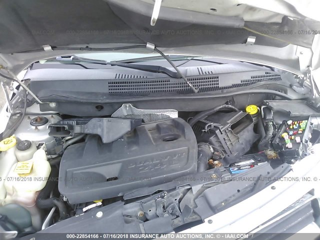 1B3HE78K17D514382 - 2007 DODGE CALIBER R/T SILVER photo 10