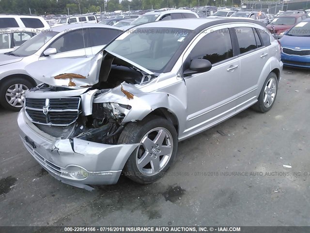 1B3HE78K17D514382 - 2007 DODGE CALIBER R/T SILVER photo 2