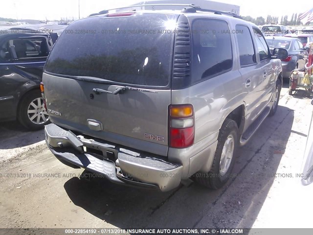 1GKEK63U63J222532 - 2003 GMC YUKON DENALI GOLD photo 4