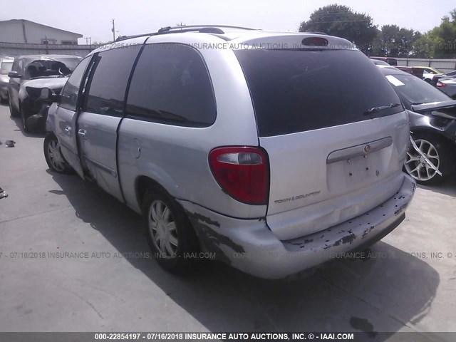 2A4GP54L26R910558 - 2006 CHRYSLER TOWN & COUNTRY TOURING SILVER photo 3