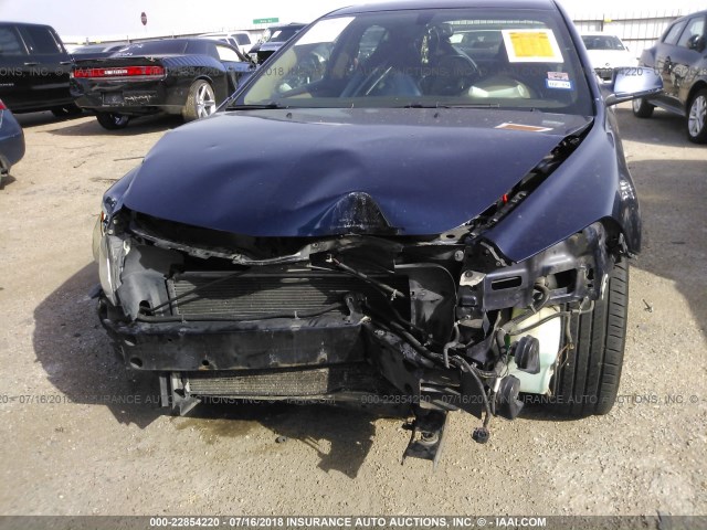 1G1ZK57748F209051 - 2008 CHEVROLET MALIBU LTZ 蓝色 照片 6