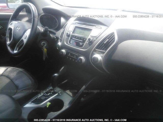 KM8JU3AC7CU455147 - 2012 HYUNDAI TUCSON GLS/LIMITED 棕色 照片 5