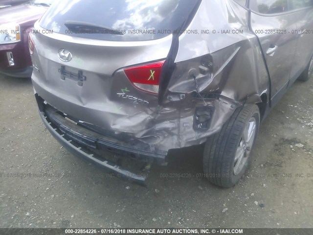KM8JU3AC7CU455147 - 2012 HYUNDAI TUCSON GLS/LIMITED 棕色 照片 6