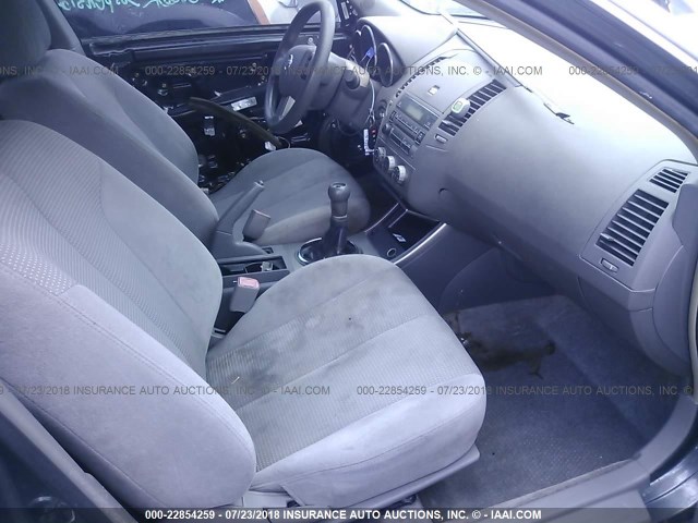 1N4AL11D05C242849 - 2005 NISSAN ALTIMA S/SL GRAY photo 5