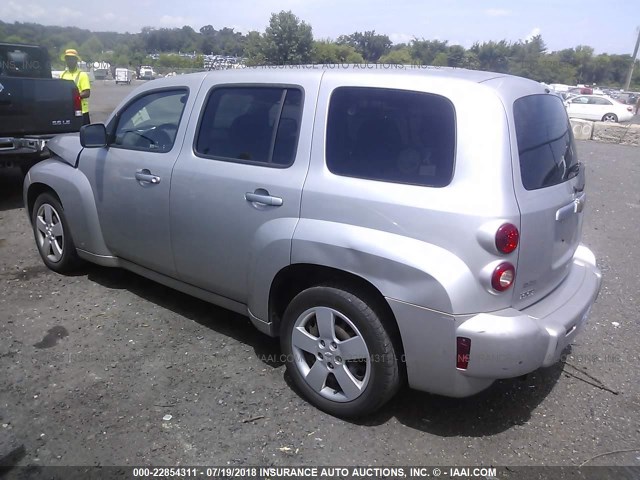 3GNDA13D17S640408 - 2007 CHEVROLET HHR LS ვერცხლისფერი ფოტო 3