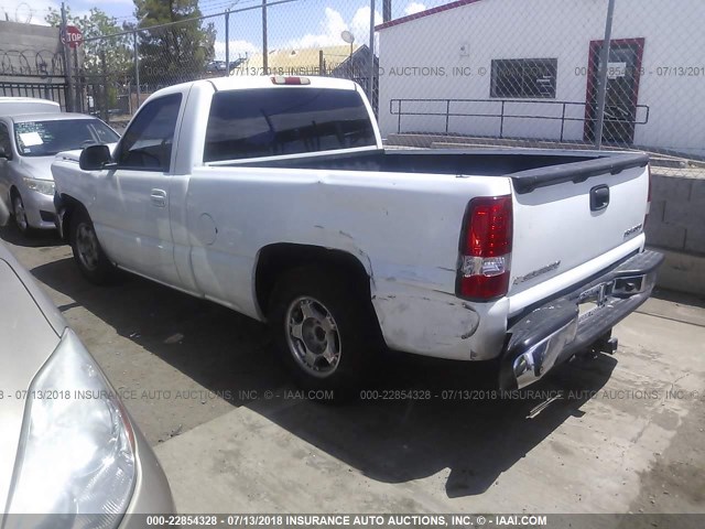 1GCEC14T83Z328967 - 2003 CHEVROLET SILVERADO C1500 WHITE photo 3