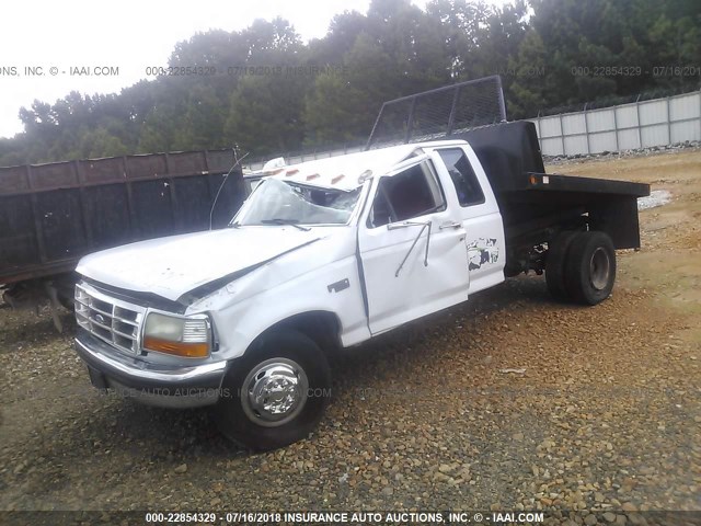 1FTJX35M1NKB24500 - 1992 FORD LGT CONVTNL 'F  WHITE photo 2