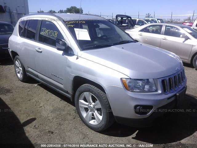 1J4NF1FB8BD148440 - 2011 JEEP COMPASS SPORT SILVER photo 1