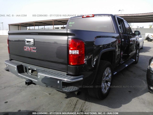 3GTP1VEC3EG288837 - 2014 GMC SIERRA C1500 SLT GRAY photo 4