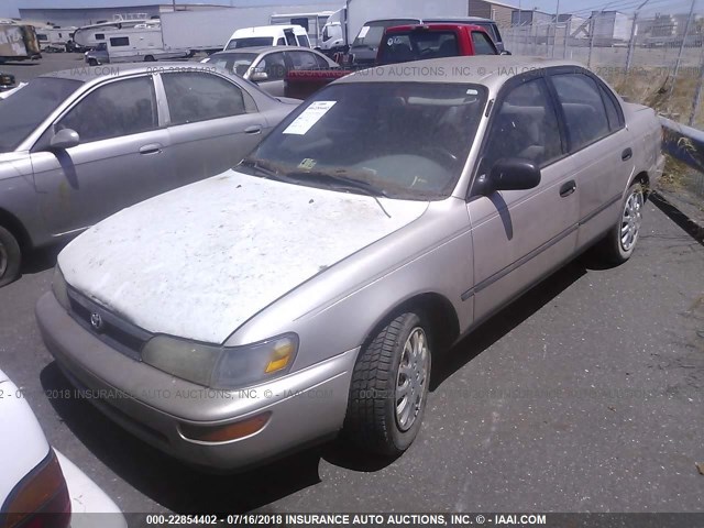 2T1AE09B8SC137500 - 1995 TOYOTA COROLLA LE/DX GOLD photo 2