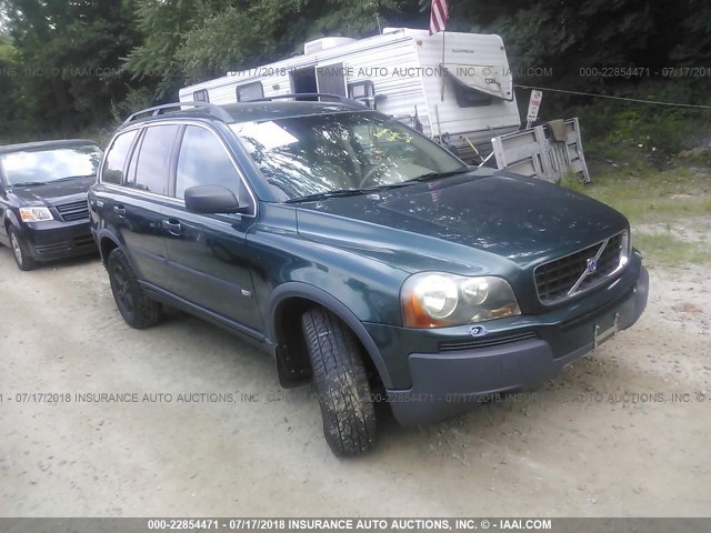 YV1CZ59H931007319 - 2003 VOLVO XC90 GREEN photo 1