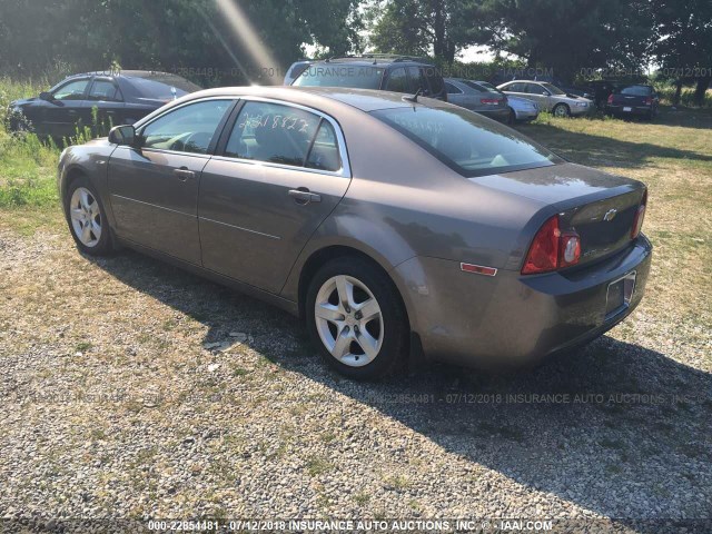 1G1ZB5EB5AF160357 - 2010 CHEVROLET MALIBU LS 米色 照片 3