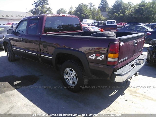 1GCEK19V1YE430428 - 2000 CHEVROLET SILVERADO K1500 RED photo 3