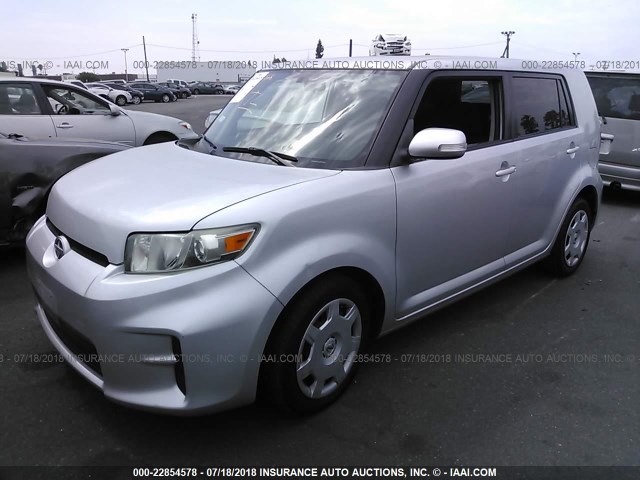 JTLZE4FE0CJ006919 - 2012 TOYOTA SCION XB Silber Foto 2